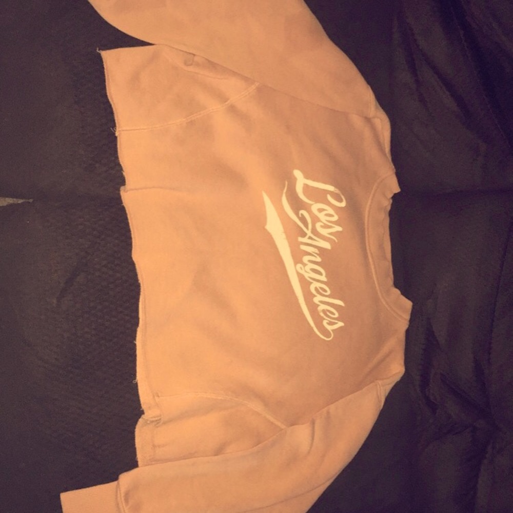 Los Angeles cropped sweater